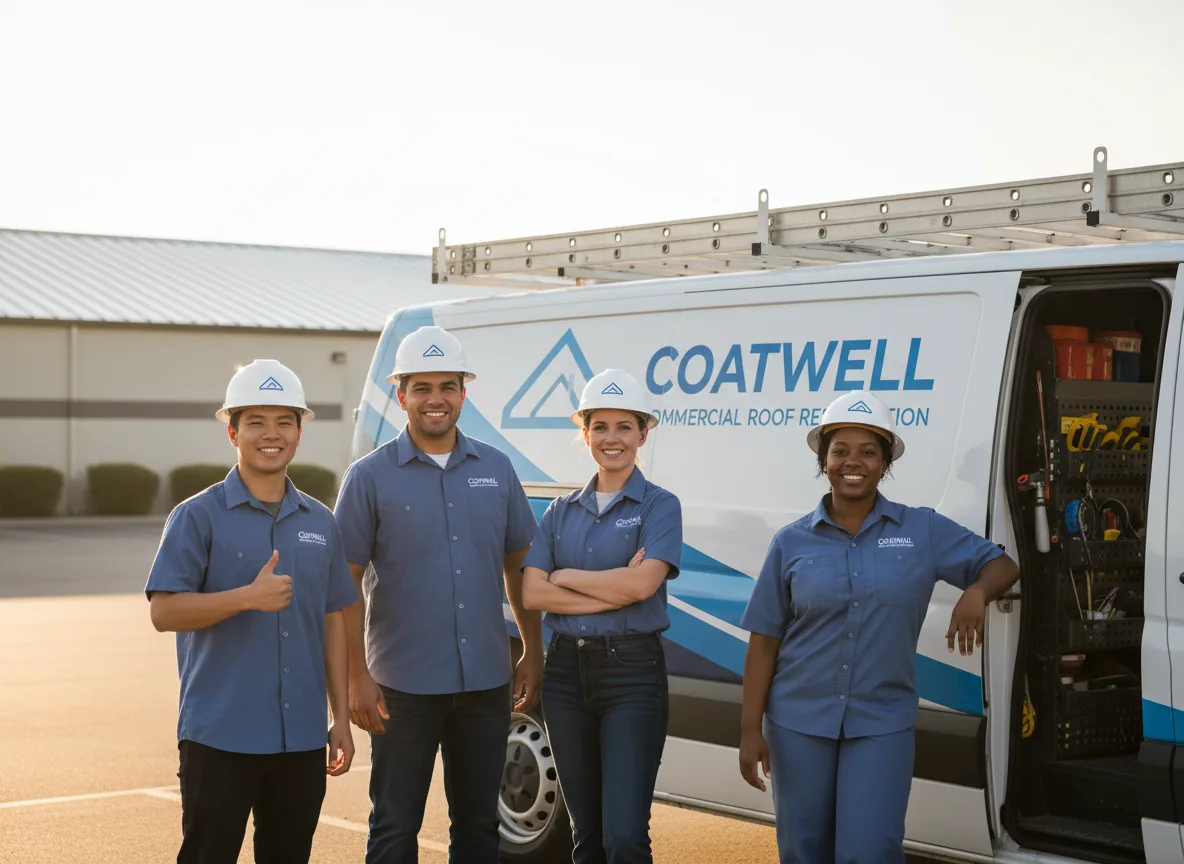 Commercial roof coating company in Grandview, TX